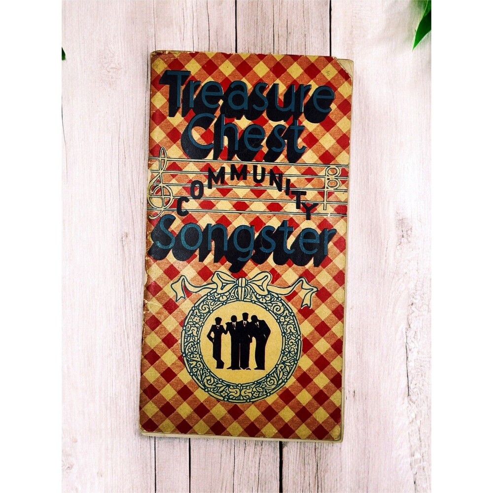 VTG 1936 Sheet Music Treasure Chest Community Songster Paperback Music Book